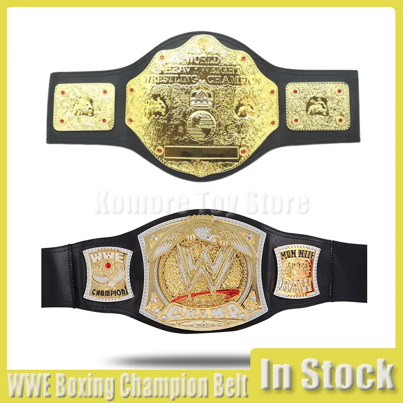Wwe Championship Gold Belt Wwe Boxing Champion Belt Toys Personaggi Occupazione Wrestling Gladiators Belt Cosplay Regali Di Compleanno