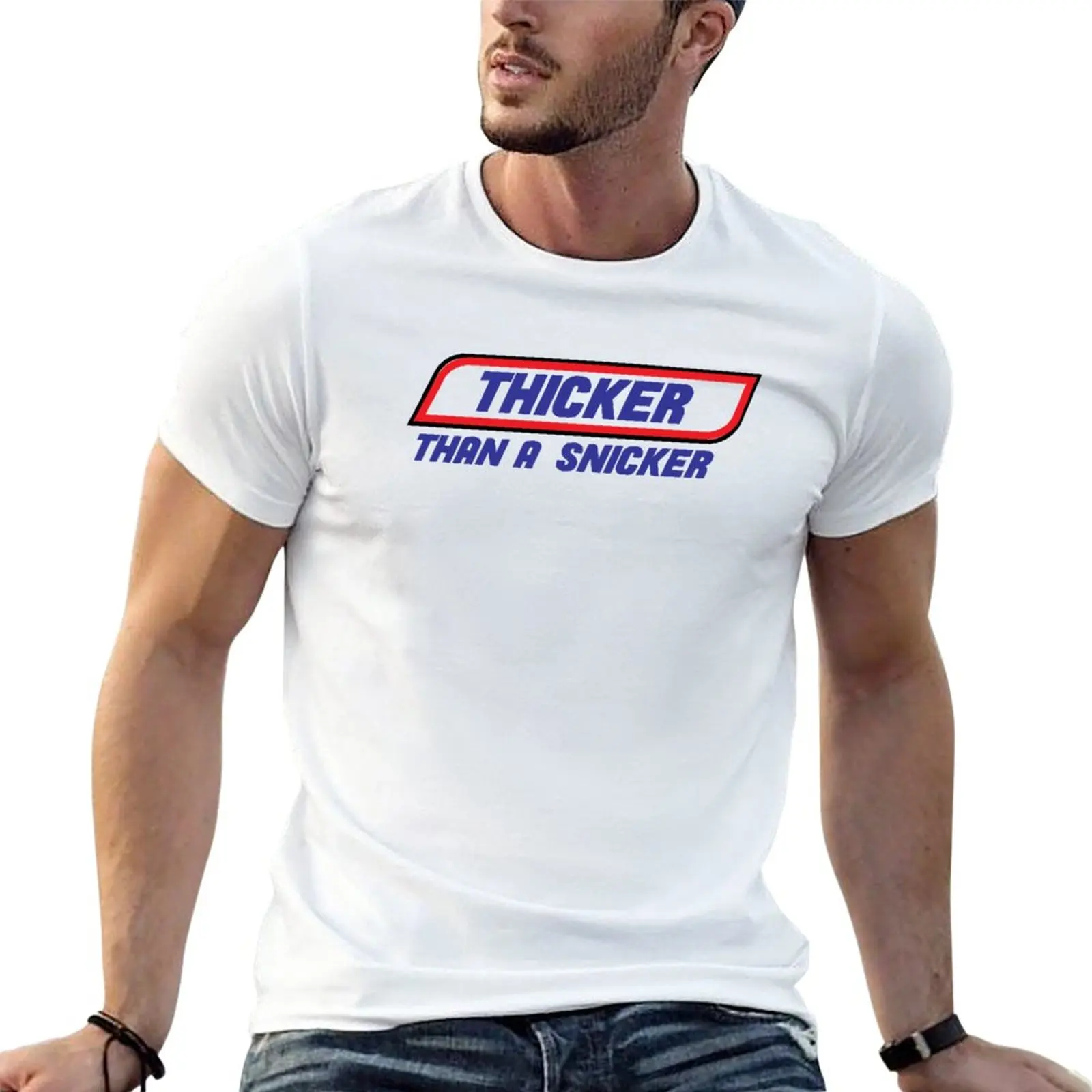 Più Spessa Di Una Maglietta Snicker Maglietta Oversize Top Vestiti Kawaii Magliette Divertenti Da Uomo