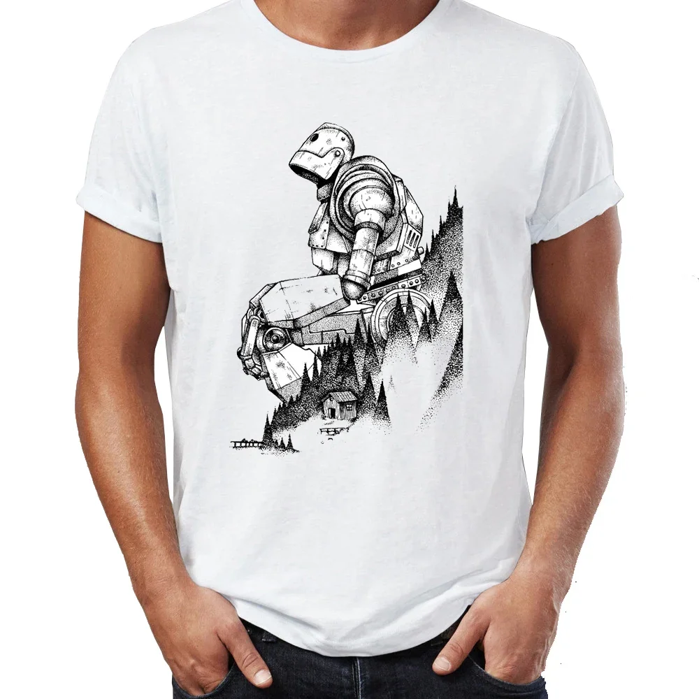 The Gentle Giant Artsy Fantastici Tees Top Harajuku Summer T-Shirt Da Uomo Iron Giant Hunter X Hunter Graphic Magliette Oversize
