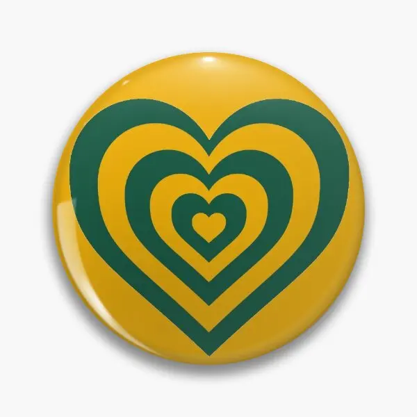 Verde E Oro Powerpuff Girls Retro H Soft Button Pin Vestiti Carini Creativo Divertente Cappello Da Donna Decor Spilla Distintivo Di Moda
