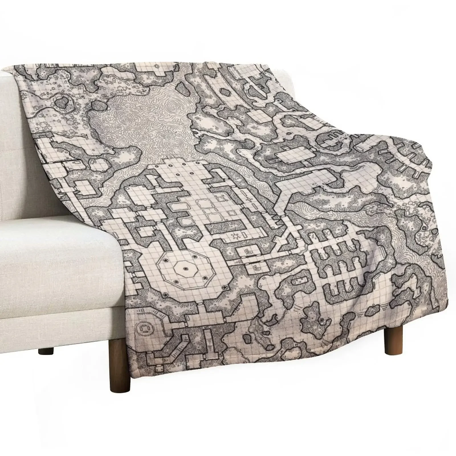 The Winter Tombs - A Massive Dungeon Complex Di Dyson Logos Throw Coperta Thins Sacco A Pelo Coperte Di Design Di Lusso