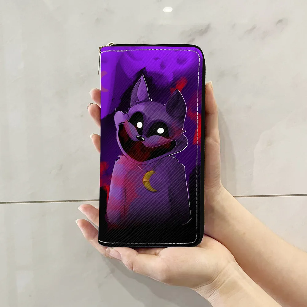 Sorridente Crittersing Portamonete Donna Uomo New Amine Cute Terror Poppy Wallet Id Card Holder Pocketbook Billfold Money Bag Gift