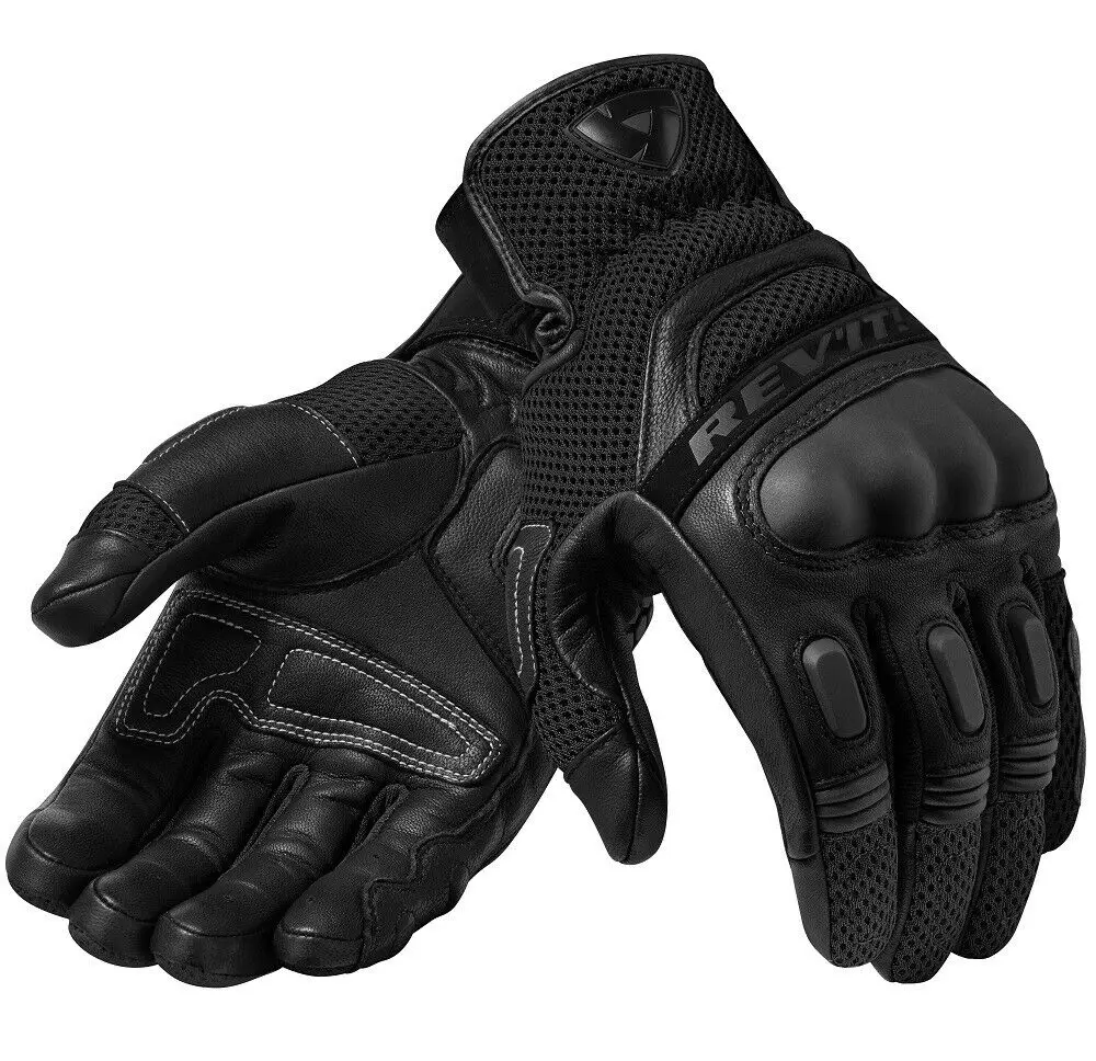 New Mens Revit Dirt 3 Guanti In Pelle Nero Moto Gants Moto Gp Off Road Racing Guanti Uomo E Donna Taglia S-Xxl