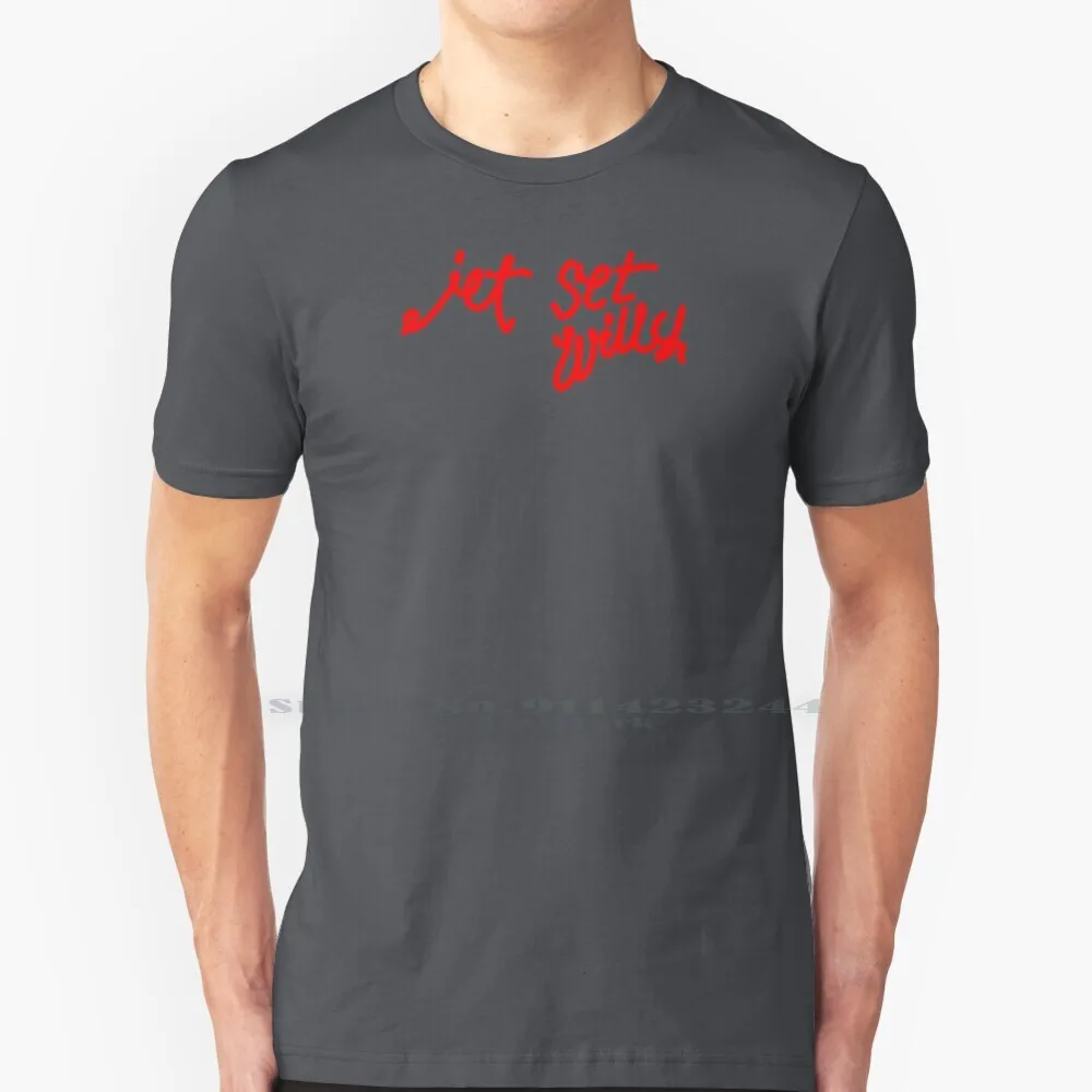 Jet Set Willy-Logo T Shirt 100% Puro Cotone Zx Spectrum Commodore 64Thec64 Retrotrader Retro Gaming Retro Classic Retro Gamer