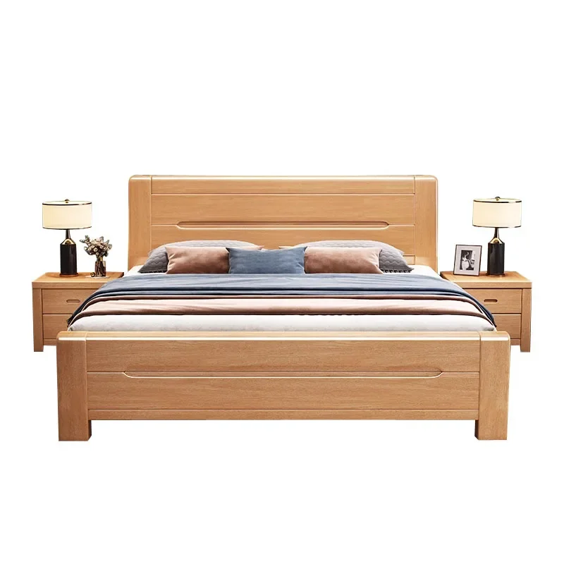 Storage Designer Letto Matrimoniale Designer Wood Modern Full Size Twin Bed Frame Platform Wood Sleeping Letto Matrimoniale Furniture