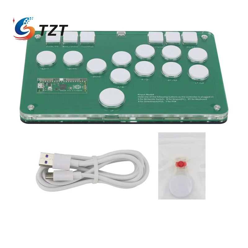 Tzt Arcade Controller Fight Stick Controller Di Gioco Arcade Stick Per Hitbox Fighting Game Street Fighter