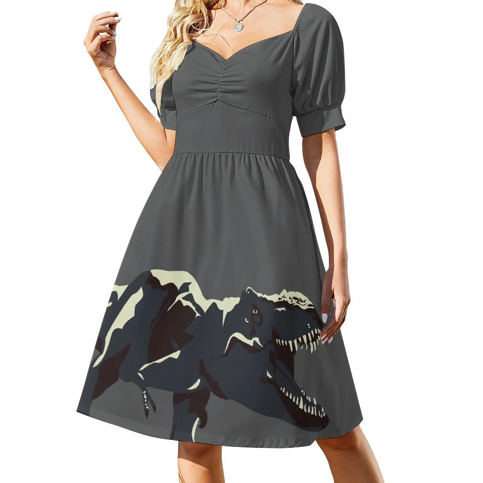 T Rex Ruggito Dress Abbigliamento Donna 2023 Nuovi Arrivi Abbigliamento Donna