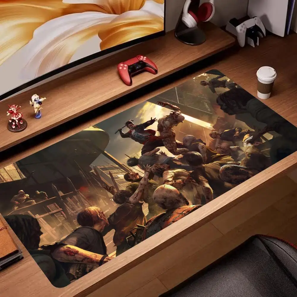 Horror Survival Game Dying Light 2 Stay Human Escritorio Mouse Pad Computer Pc Gaming Mouse Pad Gaming Mousepad Waterproof Pu Leather Mouse Mat Gamer