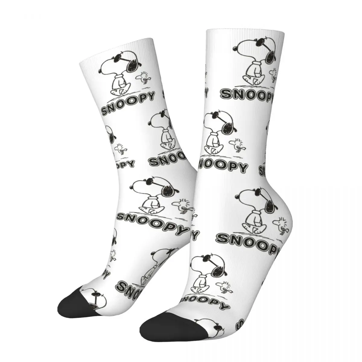 Cool Snoopy Woodstock Peanuts Anime Socks Accessori Cute Crew Socks Antiscivolo
