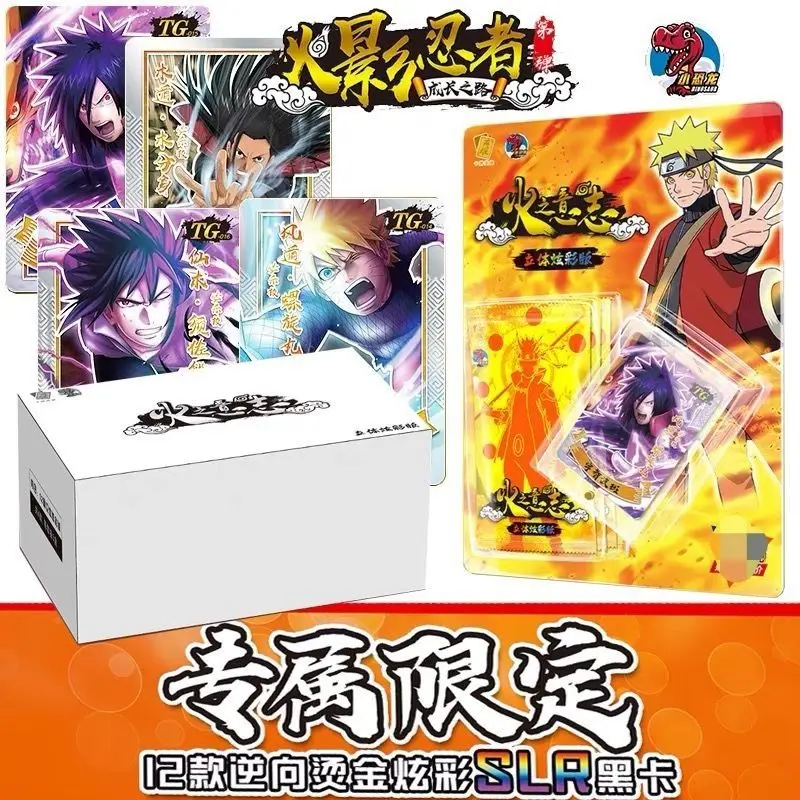 Little Dinosaur Naruto Card Nono Colorful Edition Collection Card One Piece Whole Box Wholesale Cheap Anime Card Store Ssp