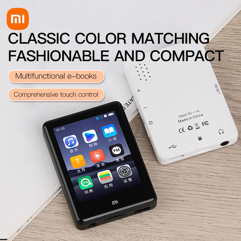 Xiaomi Portable Mp3 Touchable Player Music Media Support Sd Tf Card Alla Moda Ad Alta Fedeltà Sport All'Aria Aperta Mini E Conveniente