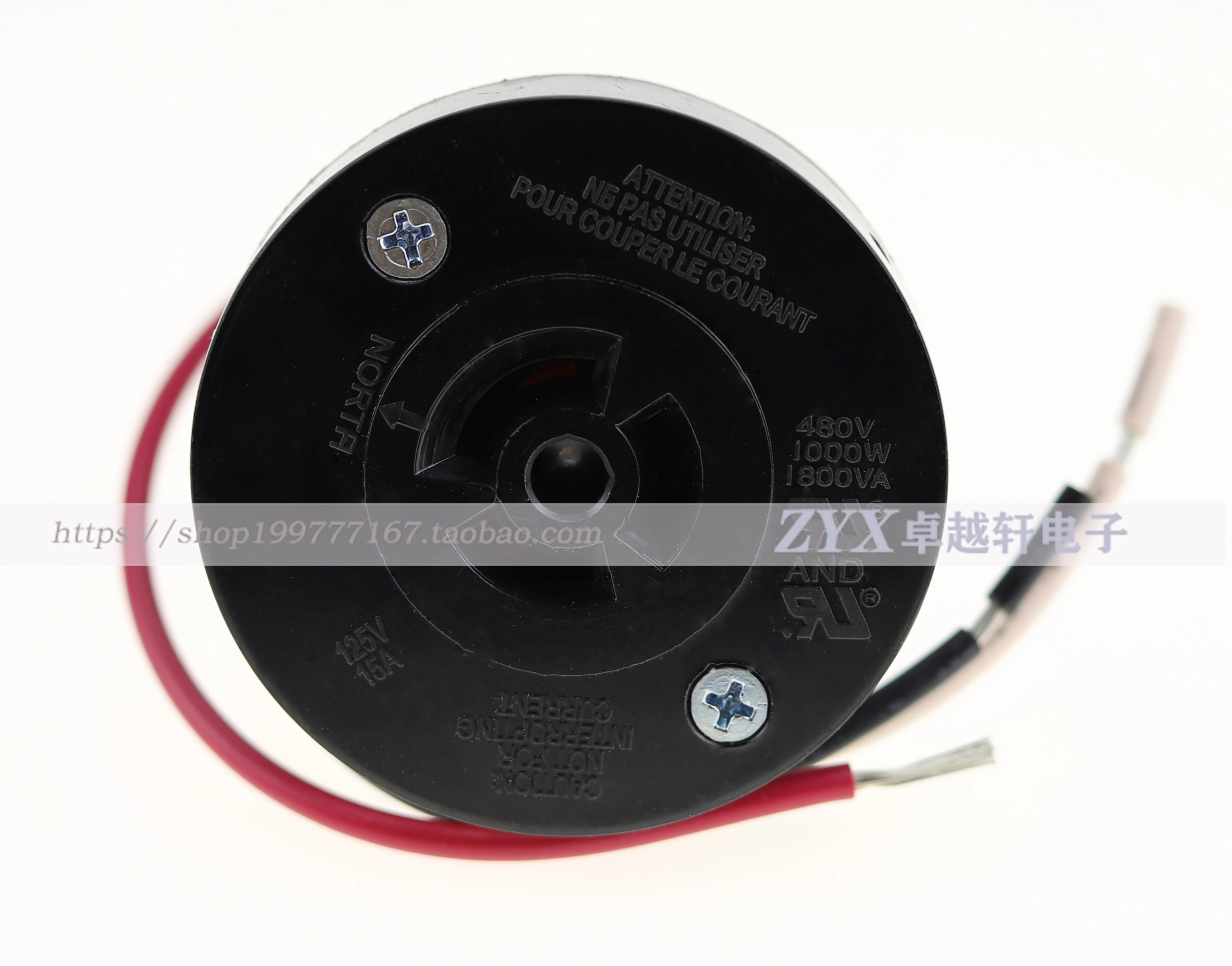 Interruttore Luce Stradale 2 Pezzi Nk-Ca/E10A Ampia Tensione 120-277Vac Ip65 Ul Con Base
