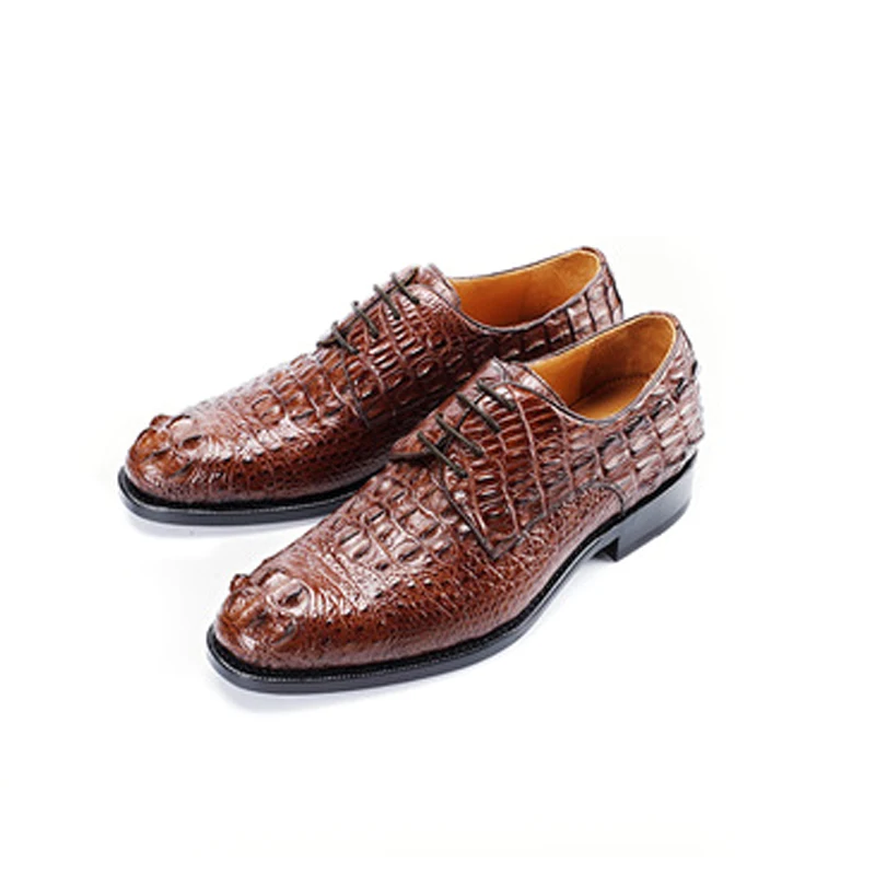 Shenzhen Dae Primavera Uomo Pelle Di Coccodrillo Professionale Uomo Uomo Scarpe Scarpe Singole Scarpe In Pelle Scarpe Da Uomo