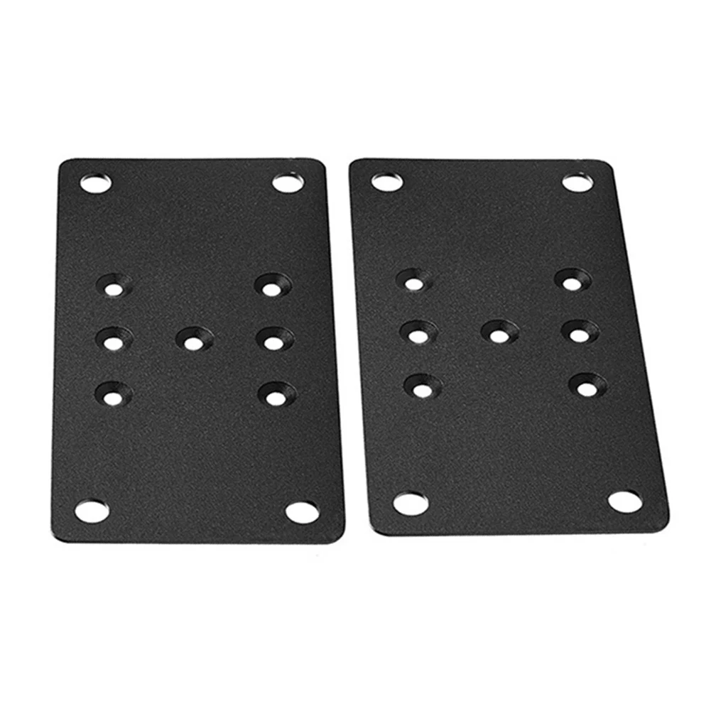 2 Pcs Picket Fence Deck Post Base Covers Staffa Supporto Ringhiera Di Ancoraggio Supporto Per Recinzione In Ferro Set Di Parti Di Attrezzi