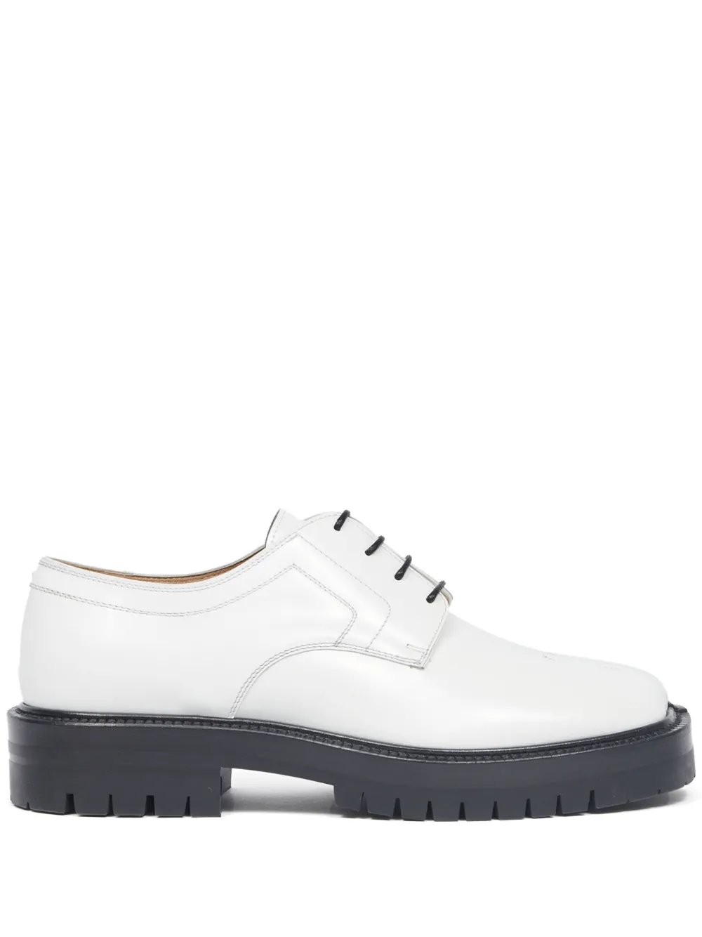 Maison Margiela Tabi Derby-Schuhe mit Schnürung - Weiß