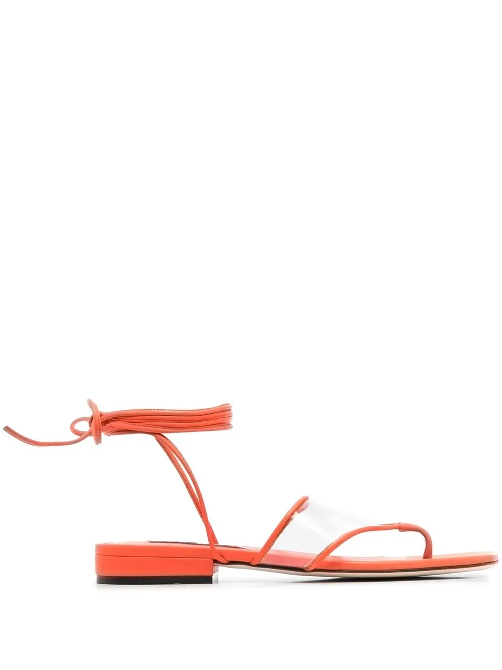 Sergio Rossi sr Lunettes Mules - Orange