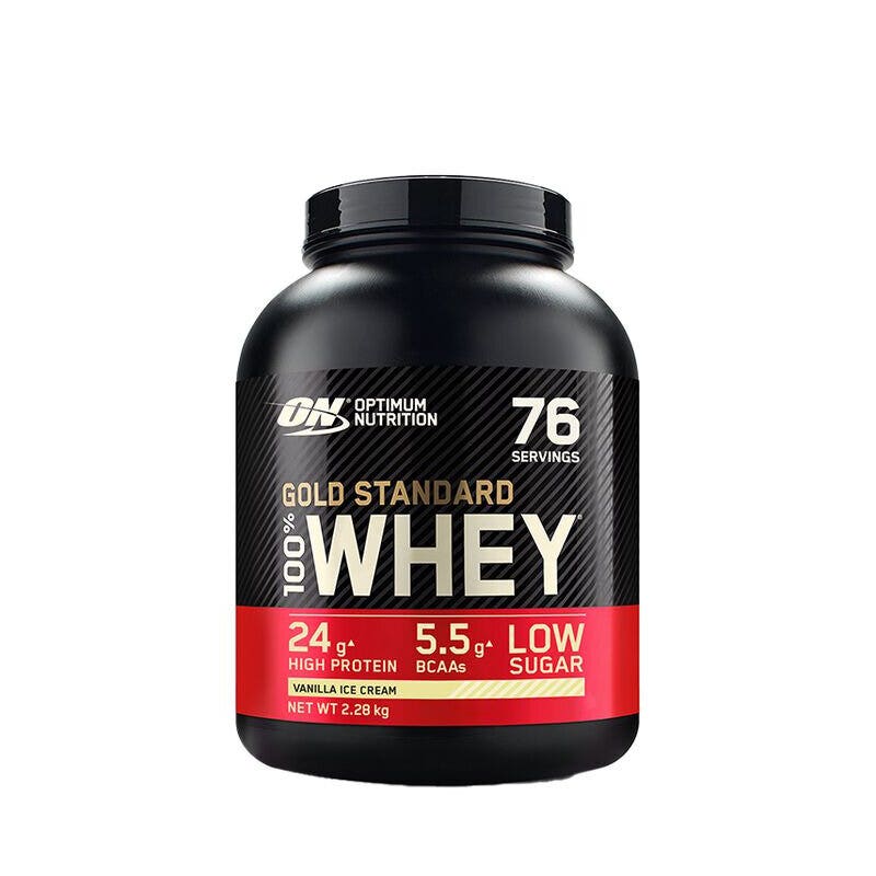 Optimum Nutrition Gold Standard 100% Whey Protein Gusto Vanilla Ice Cream 2270g