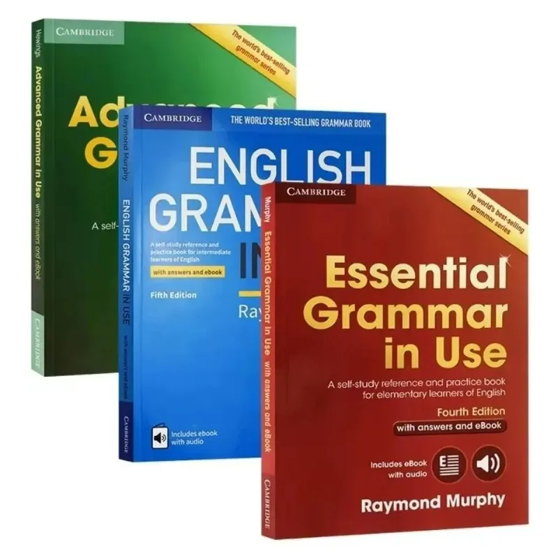 3 Libri Cambridge Elementare Inglese Grammatura Avanzata Essenziale Lingua Inglese In Uso Preparazione Del Test Inglese Libro Professionale