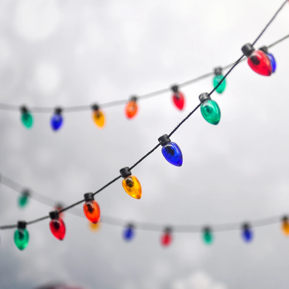 5M Hot Christmas Tree Decoration Color Bulb Garland Hanging Light String Festa Di Nozze Fai Da Te Natale Home Capodanno Decorazione Navidad