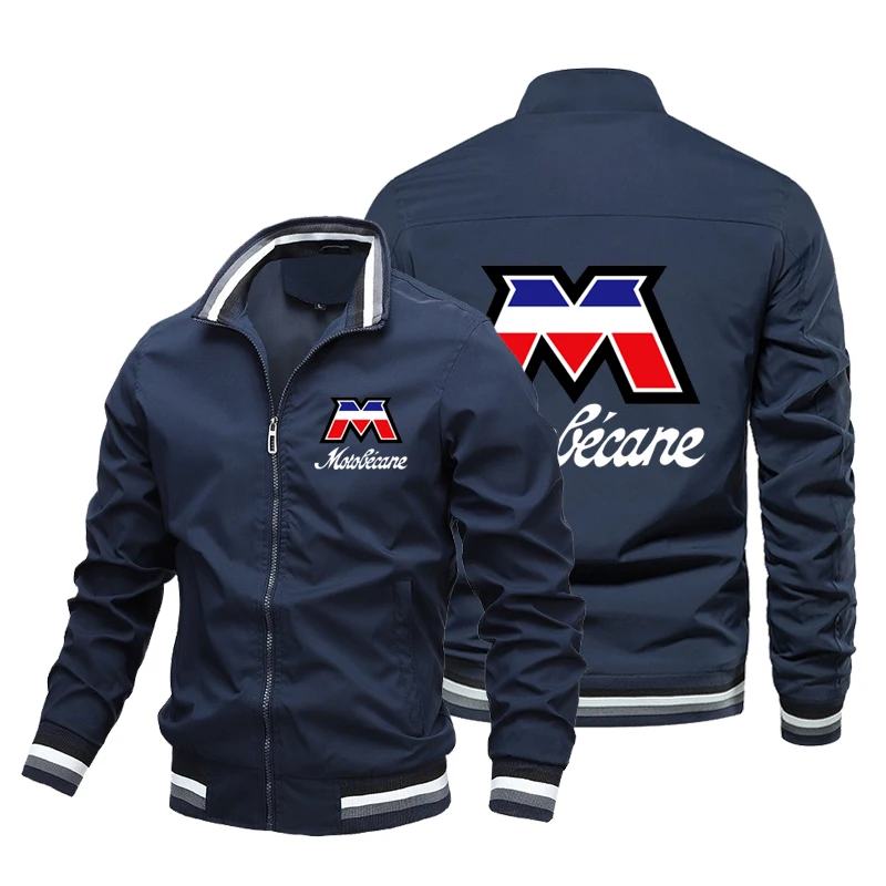 Motobecan-Giacca Da Ciclismo Da Uomo, Camicia Da Baseball, Giacca Casual, Trench, Stile Hip-Hop Da Strada, Giacca Da Lavoro