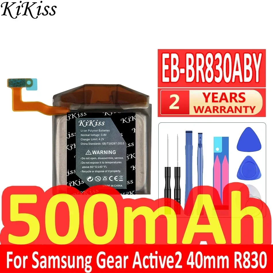 Batteria Kikiss Per Samsung Gear Active 2 Active2 40Mm Sm-R830 Sm-R835 Sm-R500 Batteria + Track No