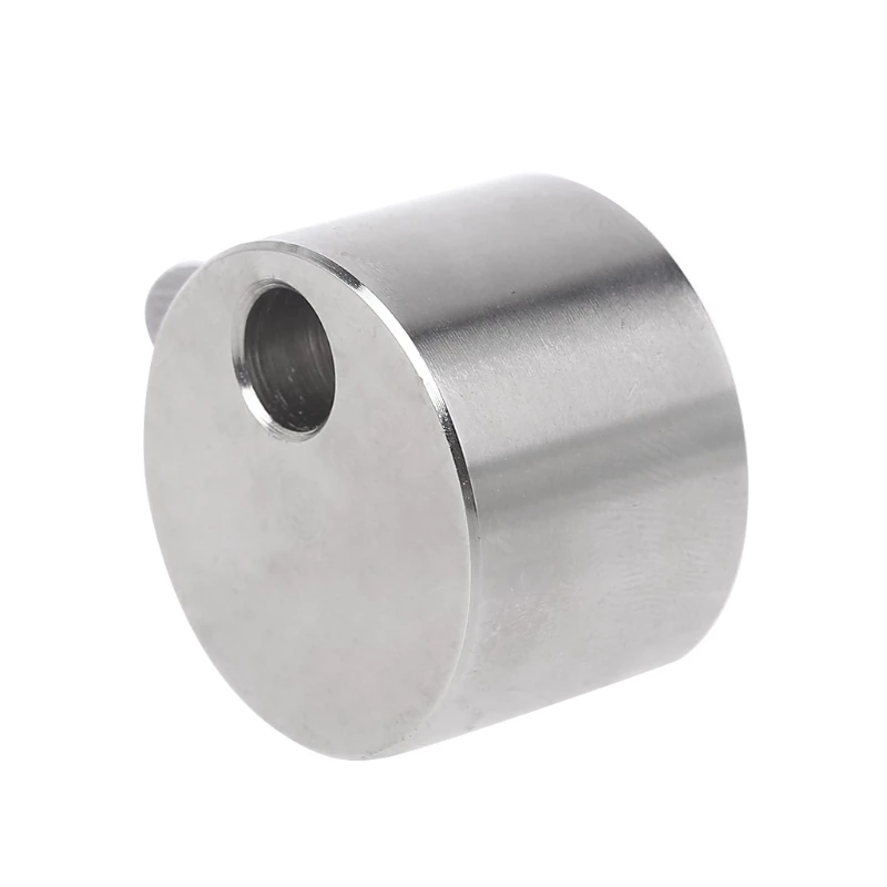 Per Giradischi Lenco L75/78 Stabilizzatore Peso Vinile Argento