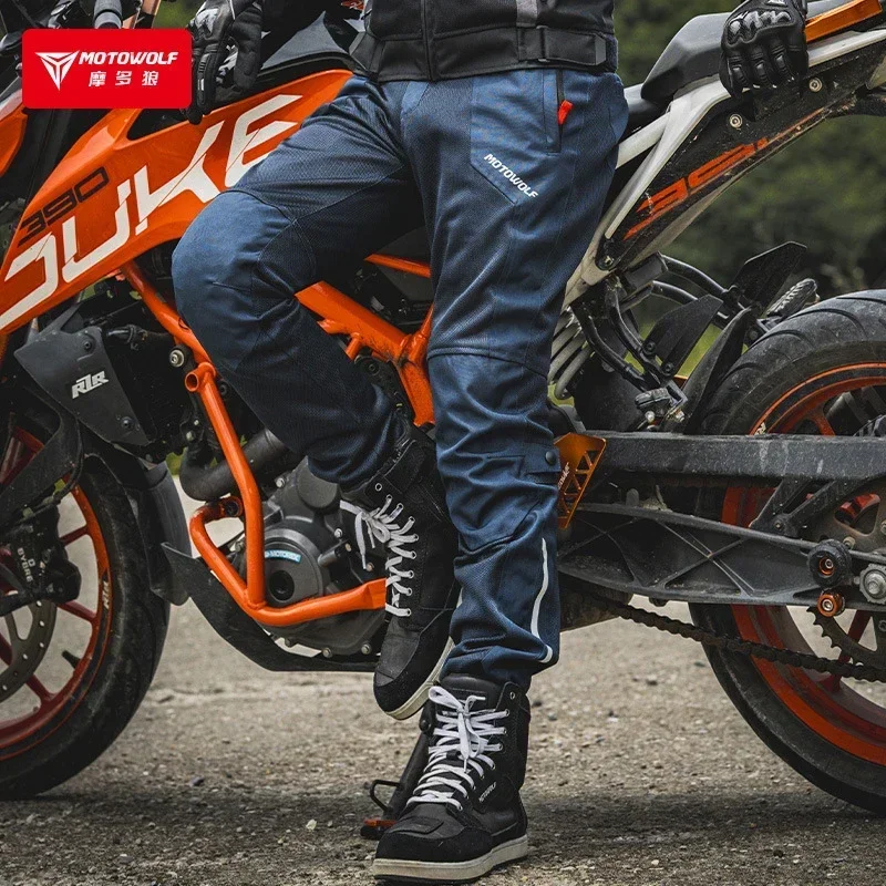 Pantaloni Moto Protezione Moto Motocross Jeans Rodilleras Moto Jeans Uomo Moto Motocross Pantaloni Traspiranti