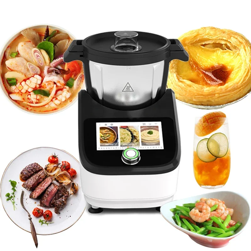 Robot Da Cucina Multifunzionale Smart Wifi Completamente Automatico Robot Da Cucina Robot Da Cucina Macchina Da Cucina Thermo Cooker Food Mixer