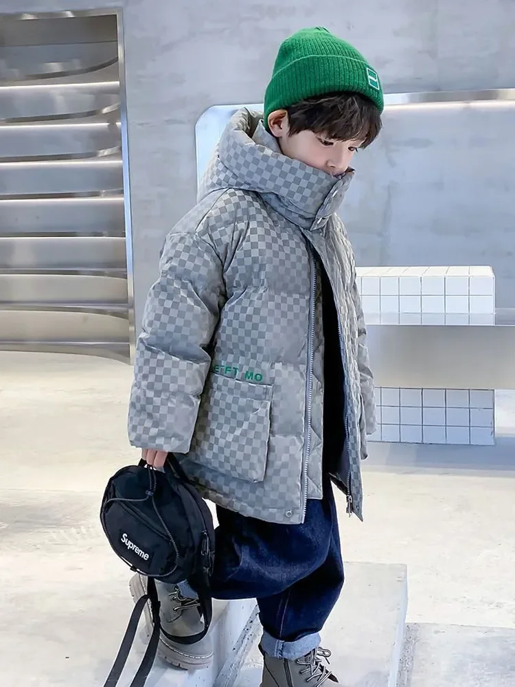 -30 Gradi Parka Per Bambini Giacche Invernali Abbigliamento Per Bambini 2023 Ragazzi Cappotto Caldo In Cotone Ispessimento Capispalla Vestiti