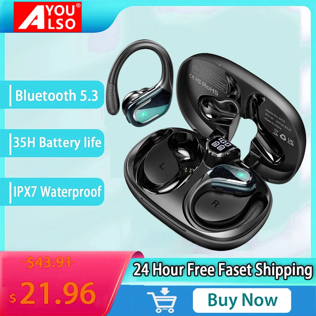 Youanche Air Pro Wireless Pods Auricolari Bluetooth Hifi Stereo Over Ear Headset Auricolari Con Cancellazione Del Rumore Auricolare Pk Xt80 Lp40