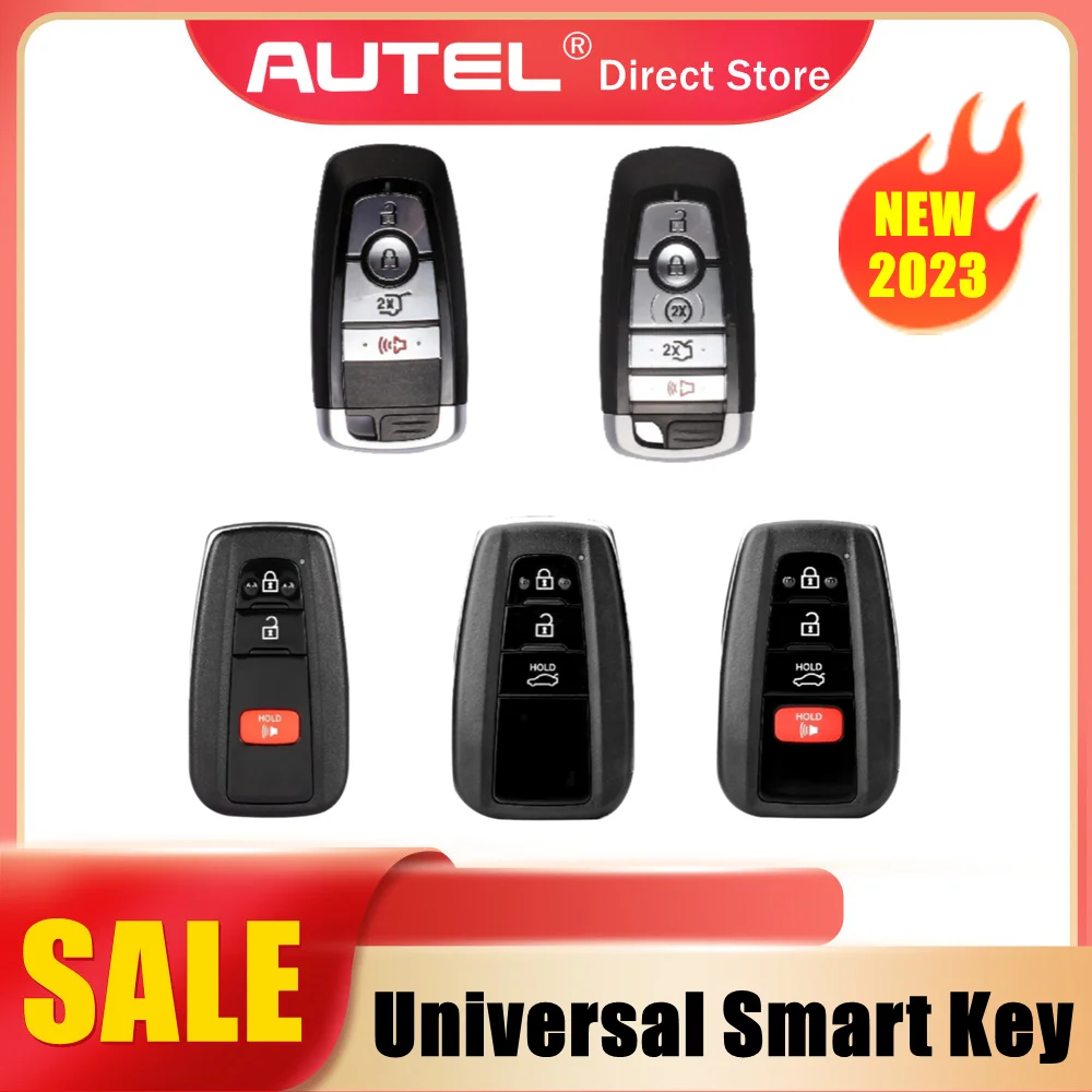 1 Pz Autel Maxiim Universal Smart Key Utilizzato Con Km100 Im508S Im608 Pro Key Programmer