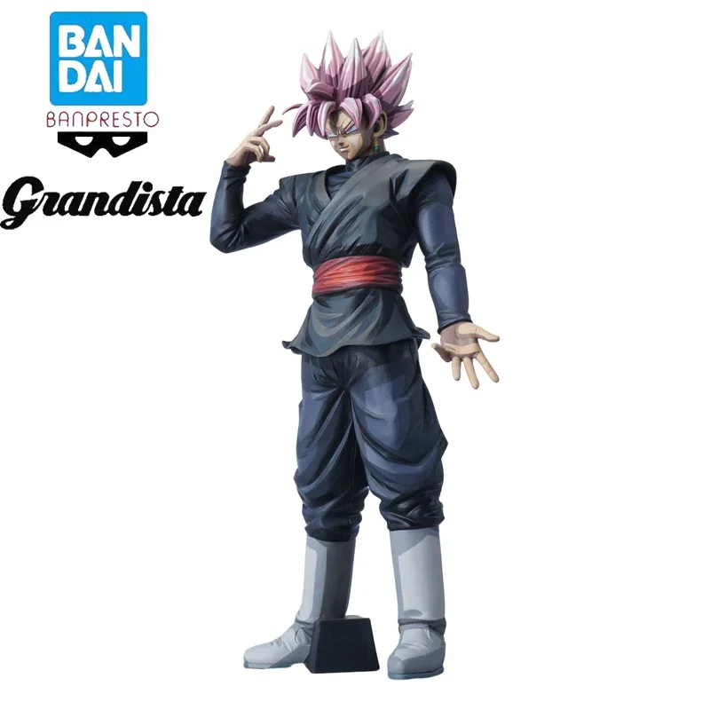 Originale Bandai Banpresto Grandista Dragon Ball Goku Black Zamasu Action Figure Anime Manga Dimensioni Collezione Bambola Giocattolo
