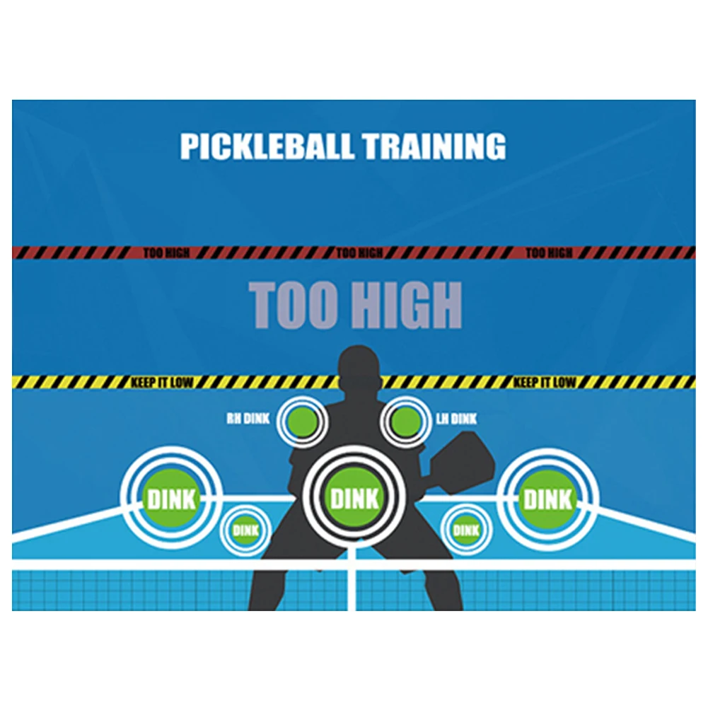 Pickleball Practice Pads Pickleball Dink Pad Pickleball Rebounder Training Aid Per Pickleball Dink Train Indoor Rooms Yard Gym