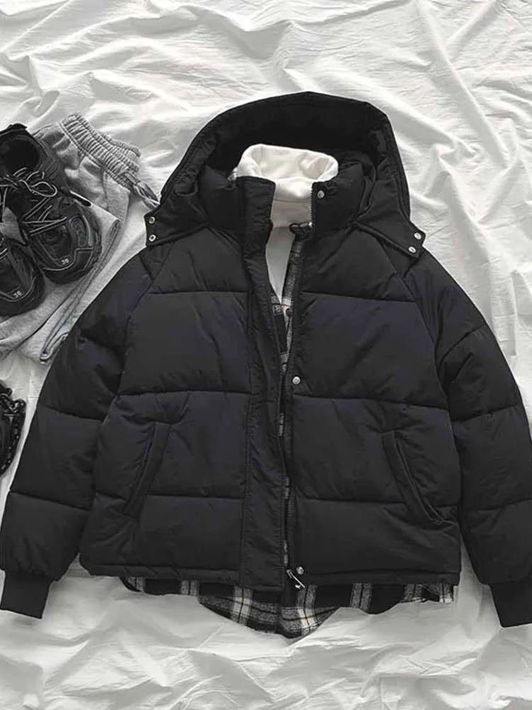 Itoolin Cappotto Invernale Con Cappuccio Parka Giacca Donna Cappotto Invernale A Bolle 2020 Nuovo Abbigliamento Pane Piumini Donna