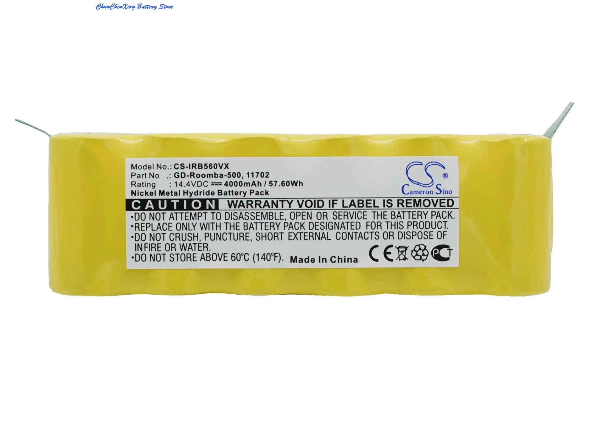 Batteria Cameronsino 4000Mah Per Irobot Roomba 610,Roomba 80501,Roomba 535,Roomba 540,Roomba 550,Roomba 760,Roomba 770