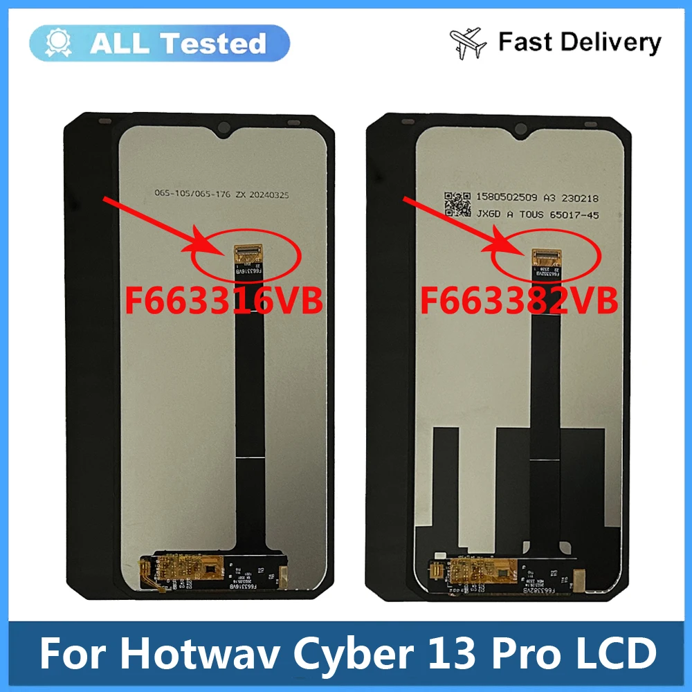 F663316Vb Per Hotwav Cyber 13 Pro Display Lcd Touch Digitizer Assembly Lcd Hotwav F663382Vb Cyber 13Pro 13 Pro Sensore Lcd