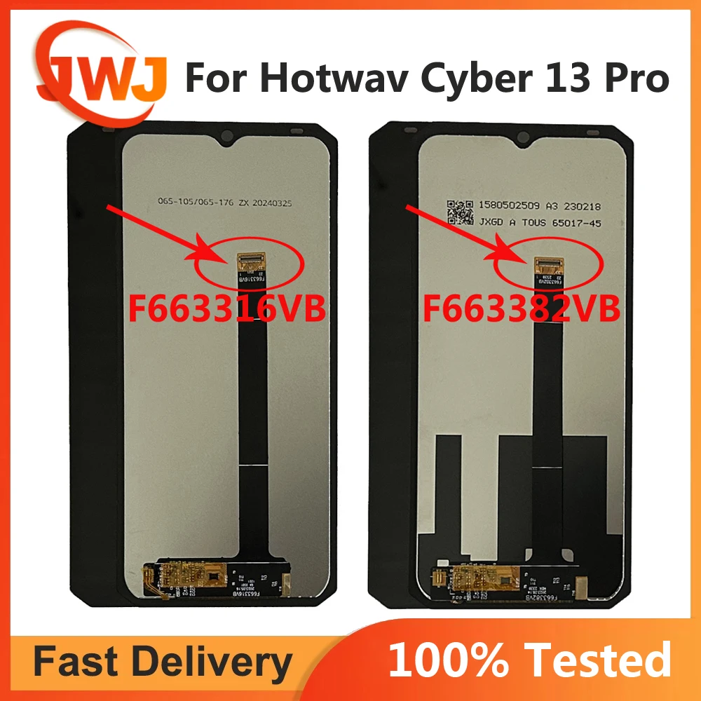F663316Vb Per Hotwav Cyber 13 Pro Display Lcd Touch Digitizer Assembly Lcd Hotwav Cyber13 Pro F663382Vb Cyber 13Pro Sensore Lcd