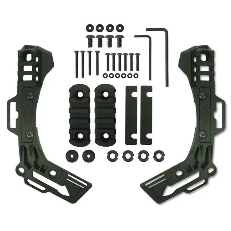 Caschi Tattiche Di Montaggio Su Rotaia Accessori Per Caschi Veloci Per Wendy Ex Arc Caschi Mount Rail Hunting Paintball Accessorio Per Caschi Veloci