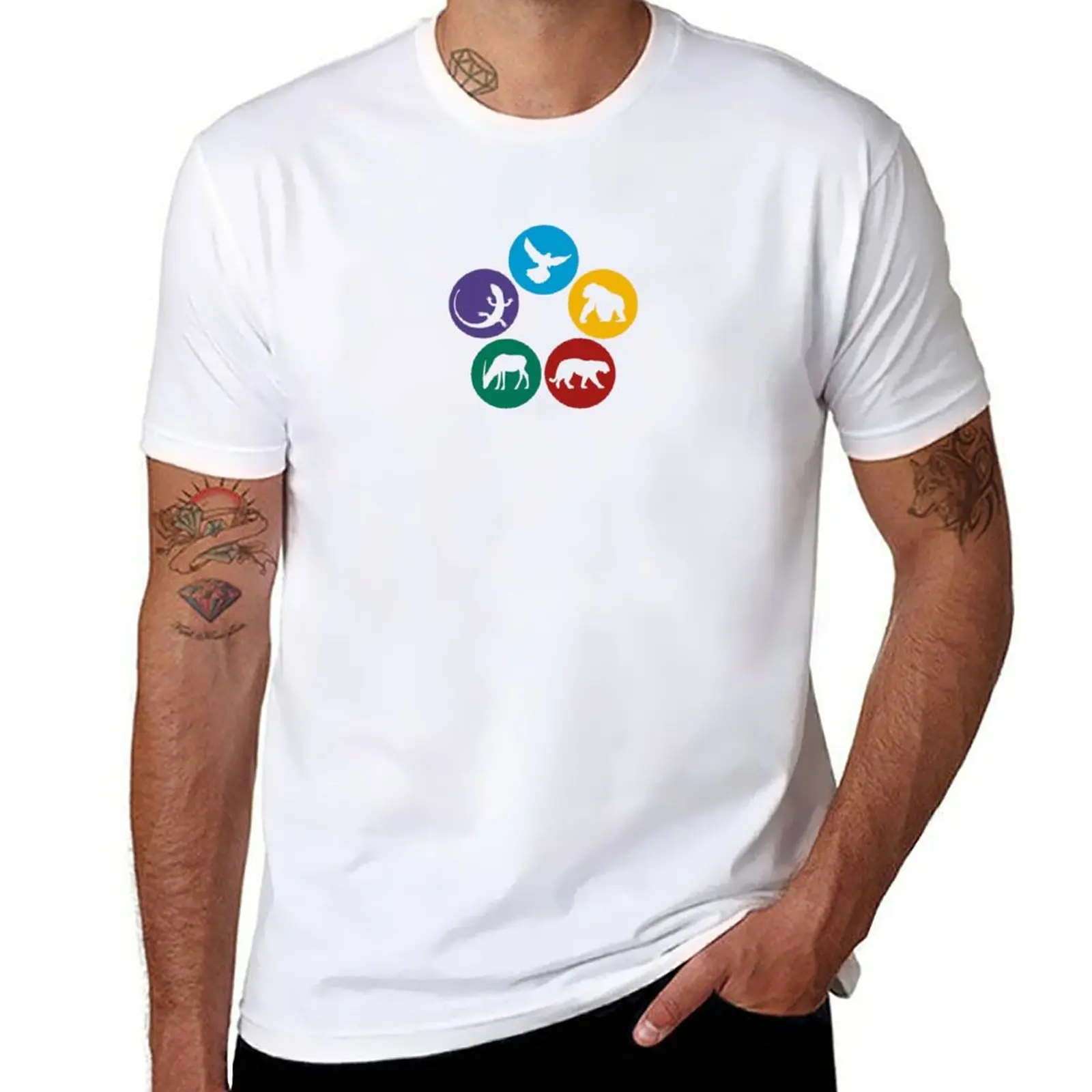 New Ark Nova T-Shirt Felpe Magliette Ad Asciugatura Rapida Maglietta Uomo Magliette Nere Magliette Semplici Da Uomo
