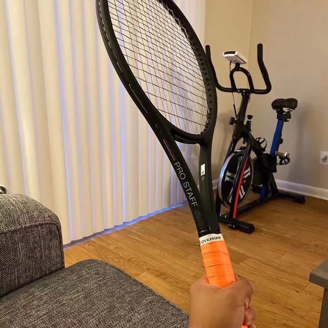 Wilson Federazione Er Black Racket V13 Racchetta Da Tennis Prostaff 290G 315G Carbon Professional Adult College Professional Racket
