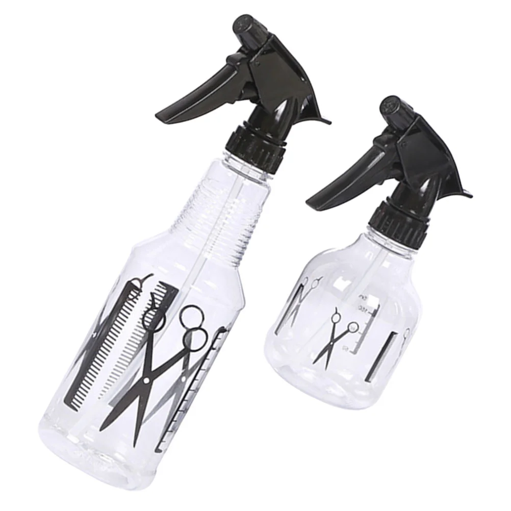 Flacone Spray Per Capelli Mister Water Flacone Spray A Nebbia Continua Per Capelli Piante Per La Pulizia Dello Styling Dei Capelli 2 Pezzi