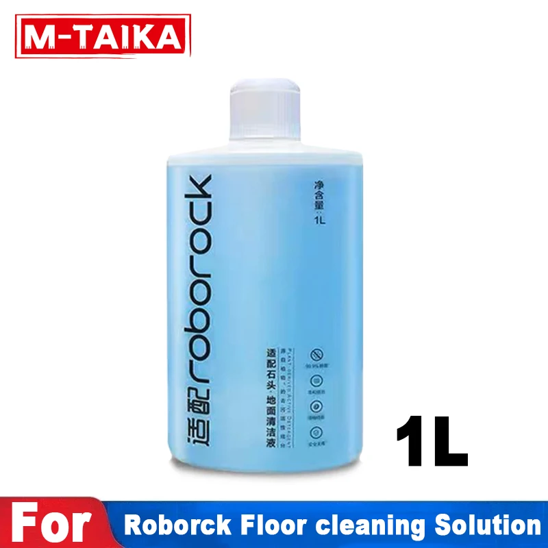 1L Liquido Per La Pulizia Dei Pavimenti Per Roborock Dyad E Roborock S7 Q7 Robot Vacuum 99.9% Accessori Per La Pulizia Dei Pavimenti Antibatterici
