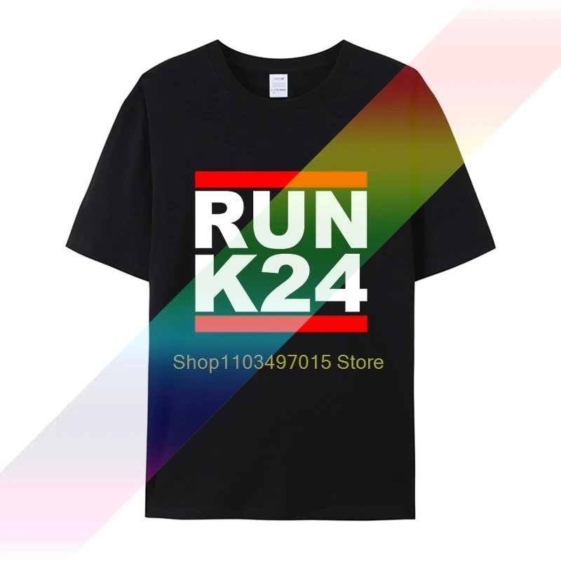 Maglietta Run K24 Maglietta S M L Xl 2Xl 3Xl Cotone Serie K Jdm