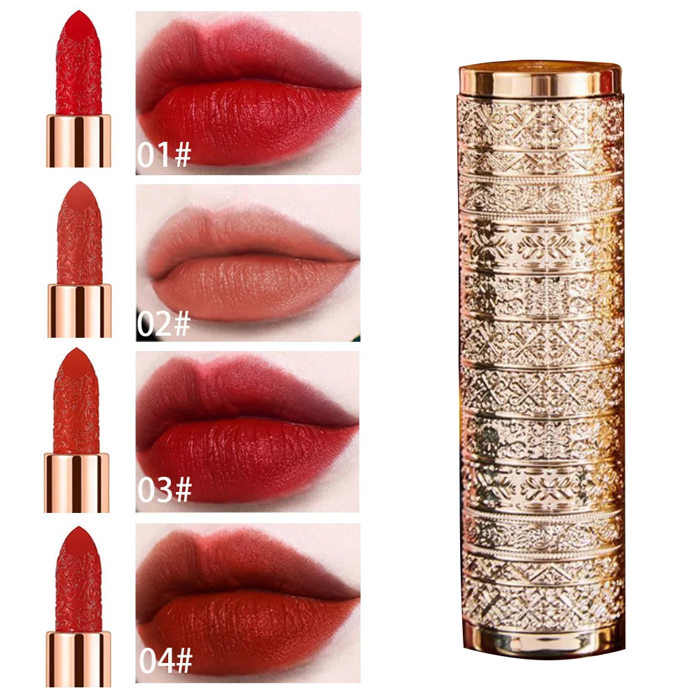 Rossetto Opaco Impermeabile Rossetto A Lunga Durata Sexy Rosso Rosa Velluto Rossetti Nudi Donne Labbra Cosmetici Maquillaje