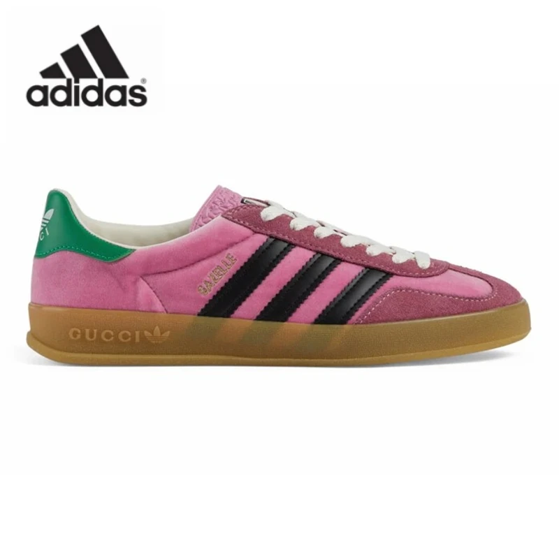 Adidas Originals Gazelle Scarpe Da Donna Co Branded Classic Low Top Casual Board Shoes Sneakers