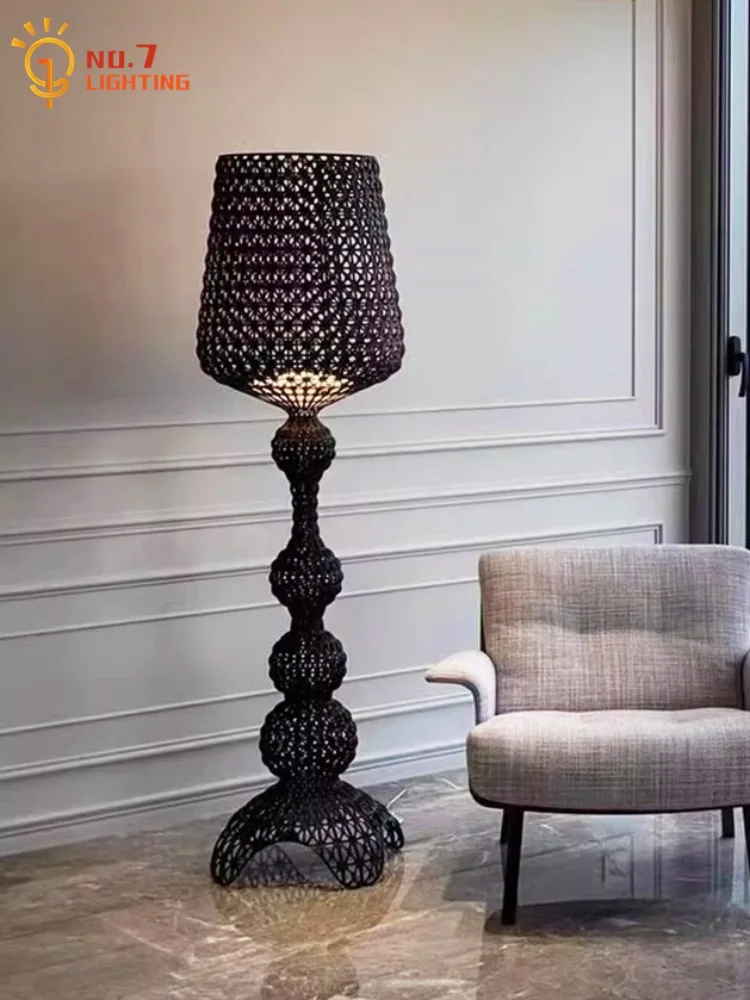 Italia Design Kartell Bourgie Lampada Da Terra In Acrilico Led Art Decor Home Modern Light Fixtures Living/Model Room Camera Da Letto Studio Sul Comod