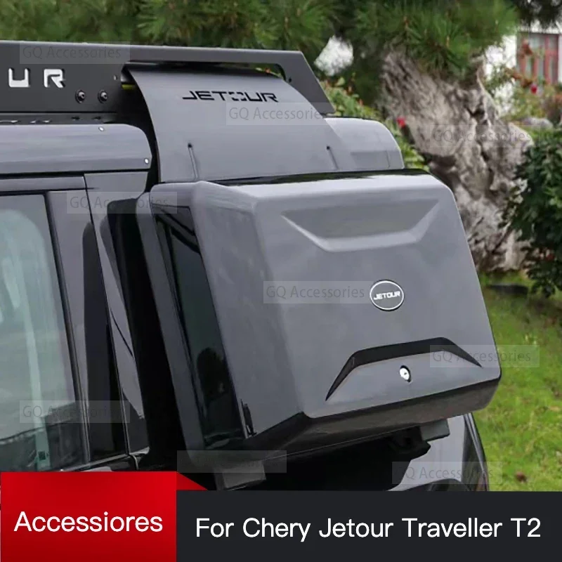 Chery Jetour Traveller T2 2023 2024 Jetour T2 Car Side Zaino Roof Box Car Roof Rack Camperize Van Accessori