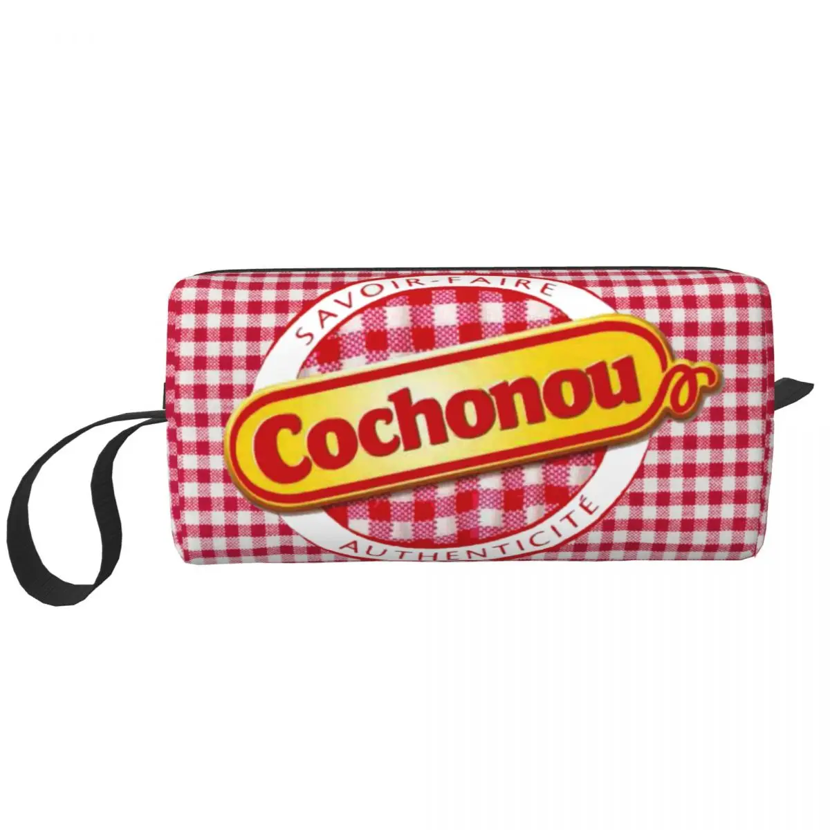 Maiale Cochonou Logo Borsa Cosmetica Moda Donna Custodia Per Trucco Di Grande Capacità Borse Da Toilette Per La Conservazione Della Bellezza