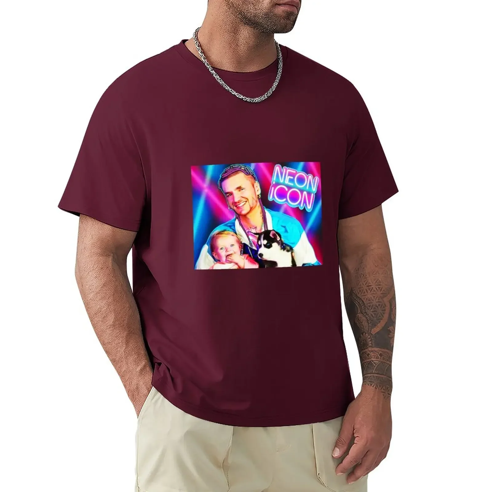 T-Shirt Riff Roff T-Shirt Estiva Da Uomo Bianca Per Uomo