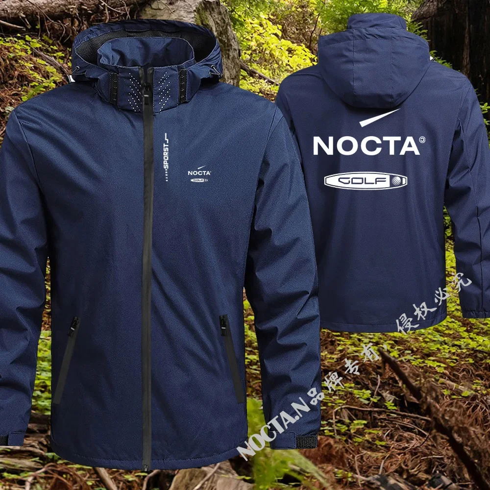 Nocta Giacche Da Golf Da Uomo Plus Size Giacche Da Uomo Impermeabili Con Cappuccio Antivento Giacche Sportive All'Aperto Felpe Da Campeggio Abbigliame